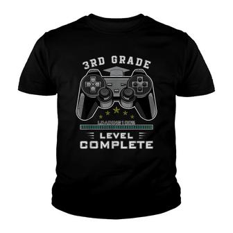 3Rd Grade Level Complete Graduation For Boys And Girls Youth T-shirt - Thegiftio UK