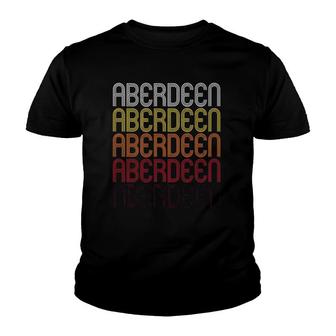 Aberdeen Wa Vintage Style Washington Youth T-shirt | Mazezy