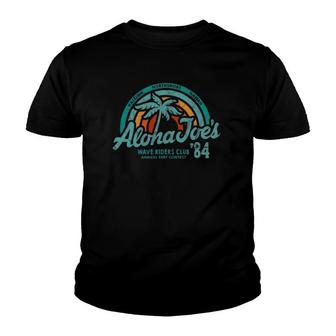 Aloha Joes Hawaii North Shore Board Riders Club Youth T-shirt - Thegiftio UK