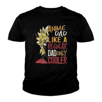 Anime Dad Like A Regular Dad Only Cooler Fathers Day Otaku Youth T-shirt | Mazezy UK
