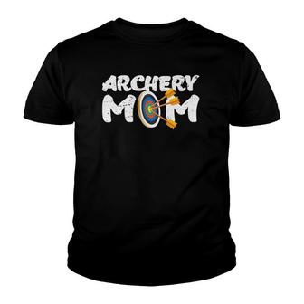 Archery Mom Archer Arrow Bow Target Funnygift Youth T-shirt | Mazezy