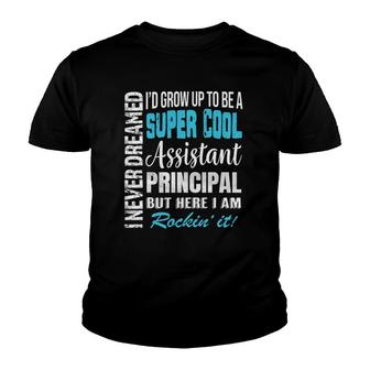 Assistant Principal Funny Appreciation Thank You Youth T-shirt | Mazezy