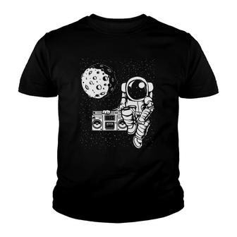 Astronaut Astroblaster Retro Vintage Cassette Astronaut Youth T-shirt - Thegiftio UK