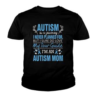 Autism - Autism Awareness For Mom Youth T-shirt - Thegiftio UK