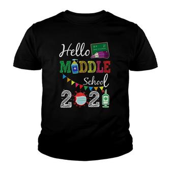 Back To School 2021 Hello Middle School Teacher Student Youth T-shirt - Seseable