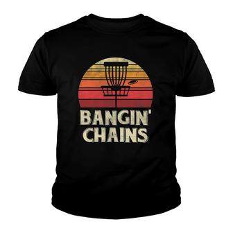 Bangin Chains Retro Disc Golf Youth T-shirt - Thegiftio UK