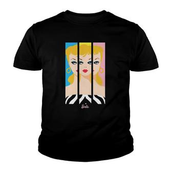 Barbie Vintage Panels Childrens Toy Youth T-shirt - Thegiftio UK