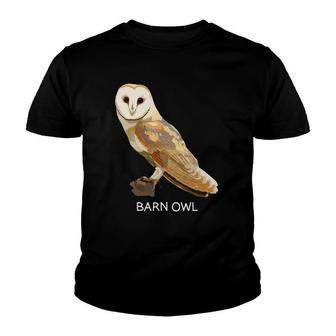 Barn Owl Bird Lover T Youth T-shirt | Mazezy