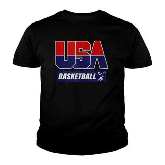 Basketball 2022 Usa Youth T-shirt - Thegiftio UK