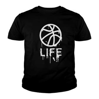 Basketball Player Men Women Boys Girls Kids Basketball Youth T-shirt - Seseable