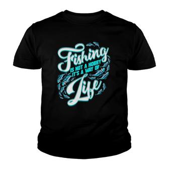 Bass Fishing Gift For Angler And Fisher I Fishing No Hobby Youth T-shirt - Thegiftio UK
