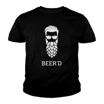 Beerd Beer Hop Hipster Beard - Funny Youth T-shirt - Thegiftio UK