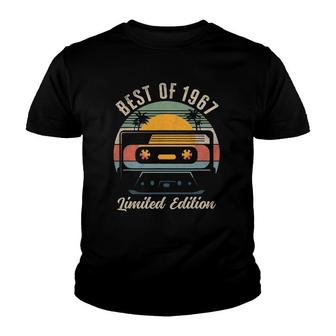 Best Of 1967 55Th Birthday Gifts Limited Edition 55 Years Old Youth T-shirt | Mazezy