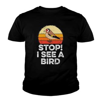 Bird Watching Stop I See A Bird Youth T-shirt | Mazezy