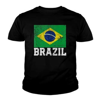 Brazilian Brazil Flag National Pride Family Roots Men Women Youth T-shirt - Thegiftio UK