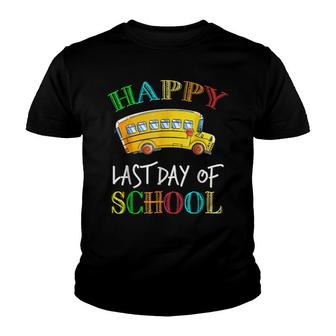 Bus Driver Last Day Of School School Bus Driver Gifts Youth T-shirt - Thegiftio UK