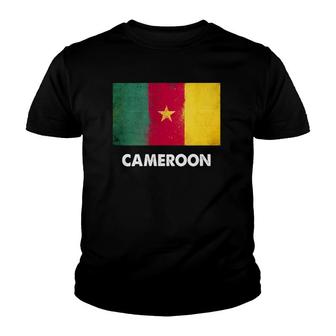Cameroon Flag Cameroonian Pride Youth T-shirt | Mazezy