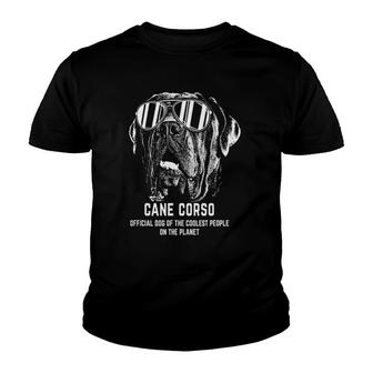 Cane Corso Official Dog Of The Coolest Puppy Lovers Youth T-shirt | Mazezy UK