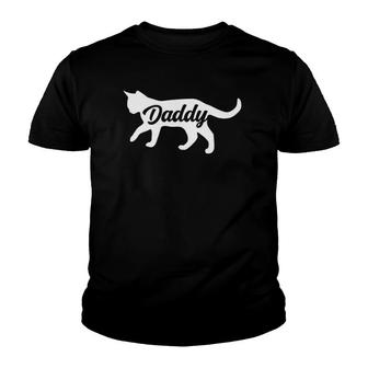 Cat Daddy Apparel Cat Dad Youth T-shirt - Thegiftio UK