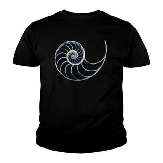 Chambered Nautilus X Ray Picture Youth T-shirt - Thegiftio UK