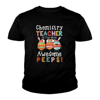 Chemistry Teacher Peeps Easters Classic Youth T-shirt - Thegiftio UK