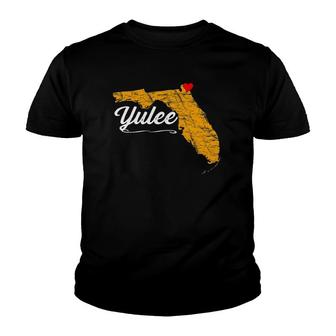 City Of Yulee Florida Fl Merch Souvenir Graphic Youth T-shirt - Thegiftio UK