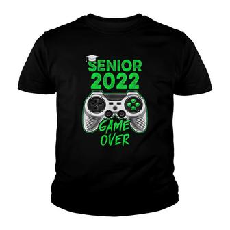 Class Of 2022 Senior Video Game Over School Gamer Youth T-shirt - Thegiftio UK