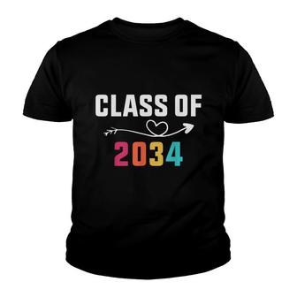 Class Of 2034 Funny Pre-K Graduate Preschool Graduation Youth T-shirt - Thegiftio UK