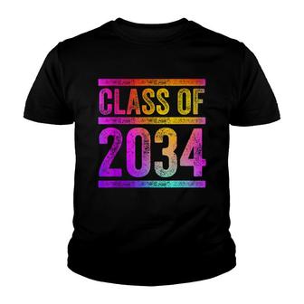Class Of 2034 Senior 2034 Graduation Youth T-shirt - Thegiftio UK