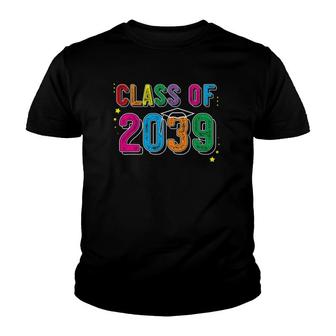 Class Of 2039 Grow With Me First Day Of School Youth T-shirt - Thegiftio UK