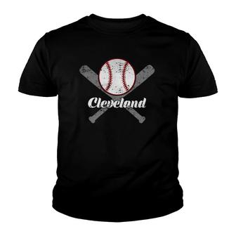 Cleveland Great Gift Baseball Present Youth T-shirt - Thegiftio UK