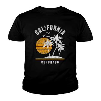 Coronado California Ca Beach Vacation Souvenir Youth T-shirt | Mazezy