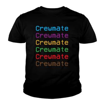 Crewmate Player Of The Crew Impostor Game Youth T-shirt - Thegiftio UK