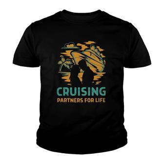 Cruising Partners Cute Vacation Summer Cruise Getaway Youth T-shirt - Thegiftio UK