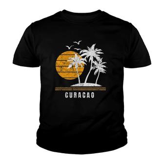 Curacao Island Caribbean Vacation Souvenir Youth T-shirt - Thegiftio UK