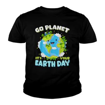 Cute Earth Day 2022 Go Planet Earth Day Everyday Youth T-shirt - Seseable