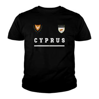 Cyprus Sport Soccer Jersey Tee Flag Football Nicosia Youth T-shirt - Thegiftio UK