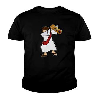 Dabbing Jesus Sushi Rice Cooker Christian Bible Gift Youth T-shirt - Monsterry