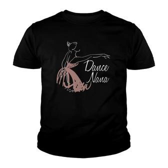Dance Nana Cute Ballet Lover Youth T-shirt - Thegiftio UK