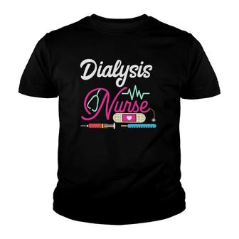 Dialysis Nurse Funny Women Nursing Rn Lpn Medical Youth T-shirt | Mazezy