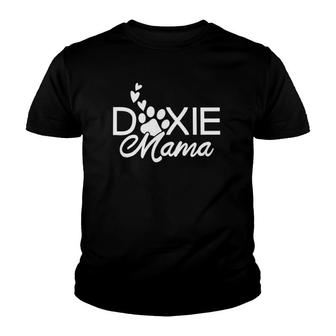 Doxie Mama Dachshund Wiener Dog Mom Paw Youth T-shirt - Thegiftio UK