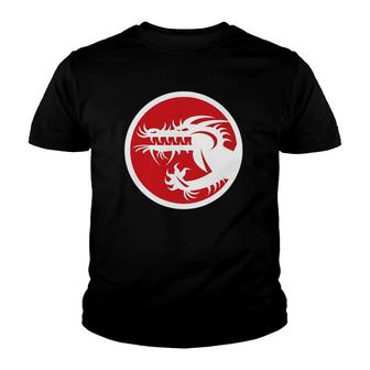 Dragon Chinese Red Dragon Youth T-shirt | Mazezy