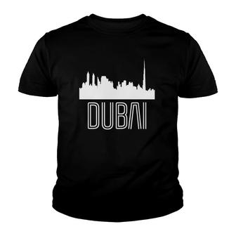 Dubai - Best Uae Skyline Souvenir Gift Youth T-shirt - Thegiftio UK