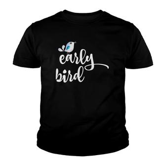 Early Bird Bird Lover Youth T-shirt | Mazezy