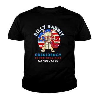 Easter Day Joe Biden Silly Rabbit Presidency Youth T-shirt | Mazezy
