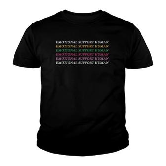 Emotional Human Do Not Pet Support Dog Owner Gifts Service Youth T-shirt - Thegiftio UK