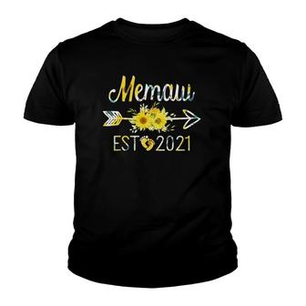 Family 365 Memaw Est 2022 Grandma Gift For Women Youth T-shirt - Thegiftio UK