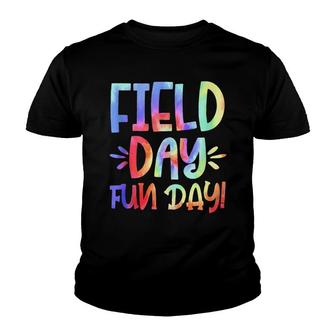 Field Day Fun Day- School Field Day School Tie Dye Youth T-shirt - Thegiftio UK