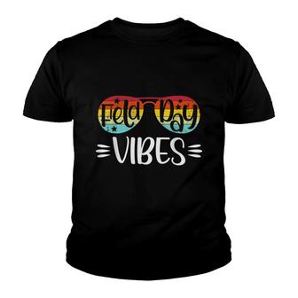 Field Day Vibes Funny Gifts For Teacher Kids Field Day 2022 Youth T-shirt - Seseable
