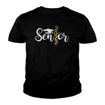 Fun Senior 2022 Graduation Cap Tassel Graduating Class Youth T-shirt - Thegiftio UK